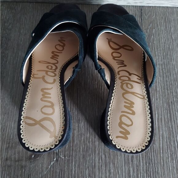 Sam Edelman Women's Jayne Suede Platform High-Heel Slide Sandals Size 5.5 - Picture 6 of 9